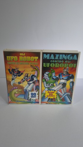 Lotto vhs rare mazinga - 2,