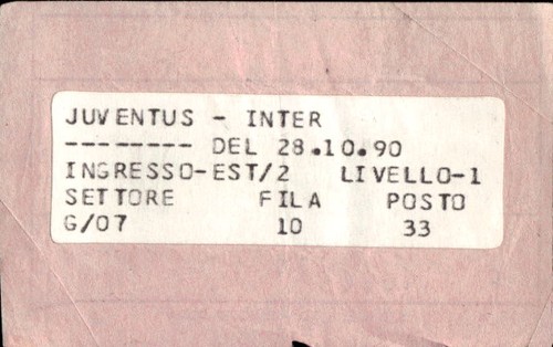 Biglietto juventus inter - biglietto,