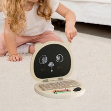 Computer in legno finto gioco