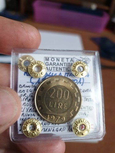 200 lire del 1979 fdc - lire,