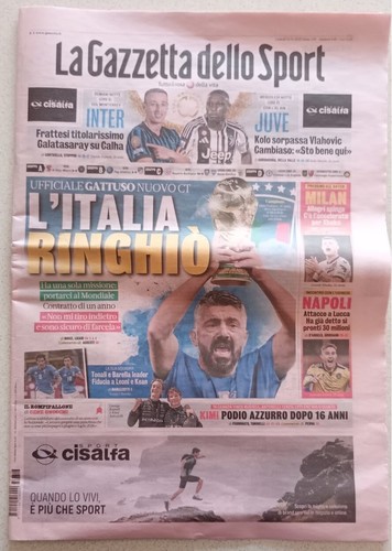 Gazzetta dello sport 16 - dello,