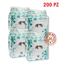 200 Tappetini Traverse Assorbenti per cani Assorbello ULTRA 60x90 - CLOREXIDINA