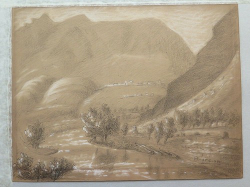 Disegno antico matita - disegno, carta