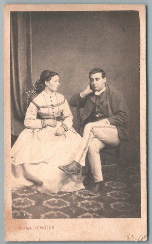 Cdv 1865 jeune - jeune, qui