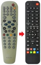 Telecomando adatto per - , philips