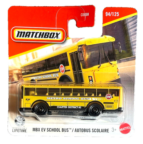 Matchbox mbx school bus - mbx, ev
