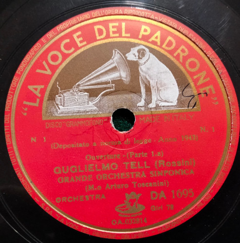 Giri arturo toscanini - giri-10"arturo, toscanini"