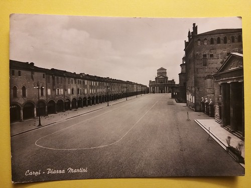 Carpi piazza - carpi, (modena).