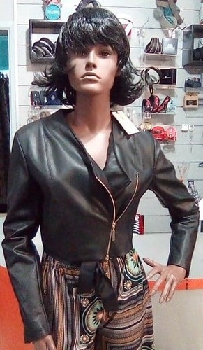 Giubbino ecopelle donna alisya - ecopelle,
