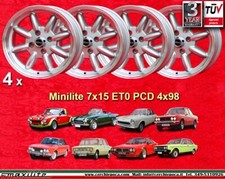 4 Cerchi Fiat 124 125 131