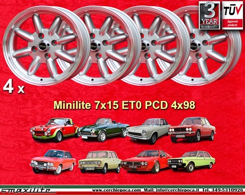 Cerchi fiat 124 125 - fiat, 131