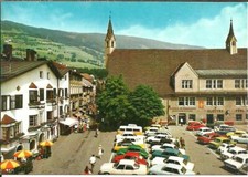 Vipiteno, Sterzing (Bolzano) Piazza Centrale, Auto d'Epoca, Zentrumsplatz