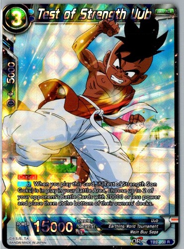Test strength uub - of,