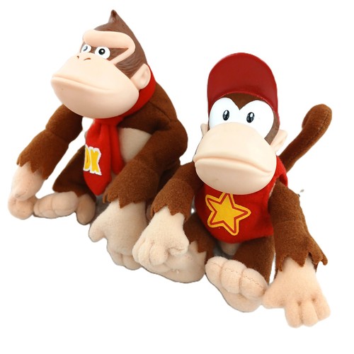 Set personaggi peluche donkey - set,