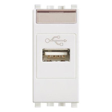 VIMAR EIKON - PRESA USB BIANCO