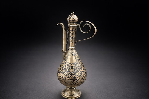 Decanter russo niello - russo, in