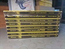 LOTTO 8 NUMERI "GG" GIALLI GARZANTI  12 26 41 44 45 46 48 49 anni '60