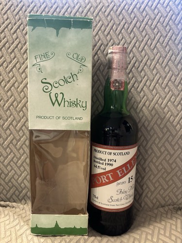 Whisky port ellen 1974 - whisky,