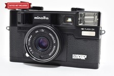 [Ecc+5] Minolta Hi-Matic AF fotocamera compatta pellicola 38 mm nera punta e scatta GIAPPONE