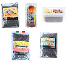 Pellet da Pesca Esche da Richiamo Pastura Carpa Orata Storione Trota Pellets
