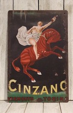 Insegna Cinzano poster metallo