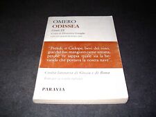 Omero Odissea canto IX di D