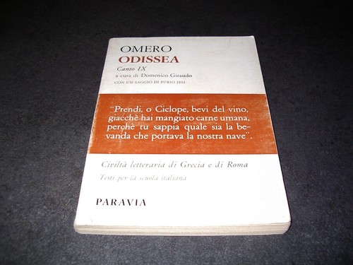Omero odissea canto d - omero,