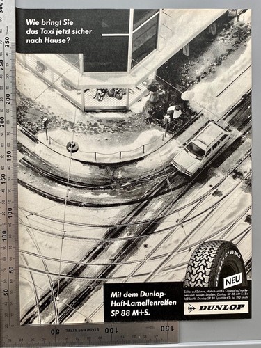 Dunlop taxi mercedes w123 1983 - taxi,