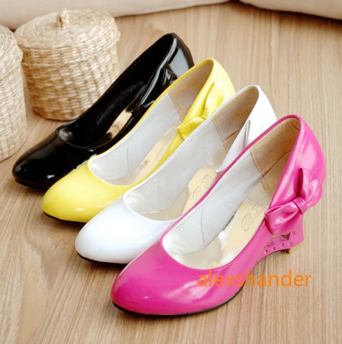 Scarpe decolte donna - , fiocco