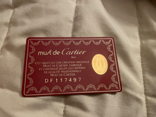 CARTIER  orologio  Card  per
