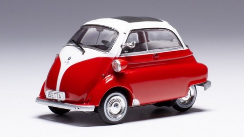 Bmw isetta 1959 red white - 1959, 1:43