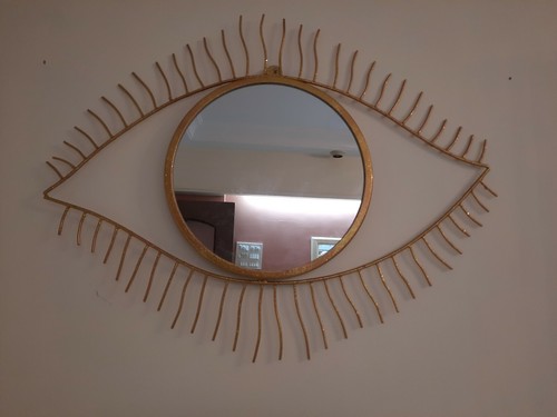 Mano occhio brillantini trucco - mano,