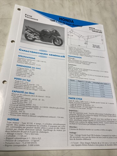 Honda cbr1100xx super - cbr1100xx,