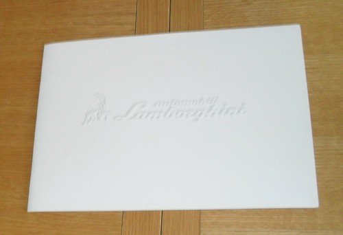 Brochure lamborghini diablo - brochure,