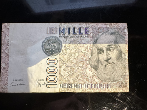 Mille lire marco polo - mille,