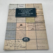 AUTOGRAFI STAMPE E LIBRI