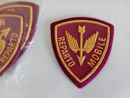 Patch scudetto polizia reparto - patch,
