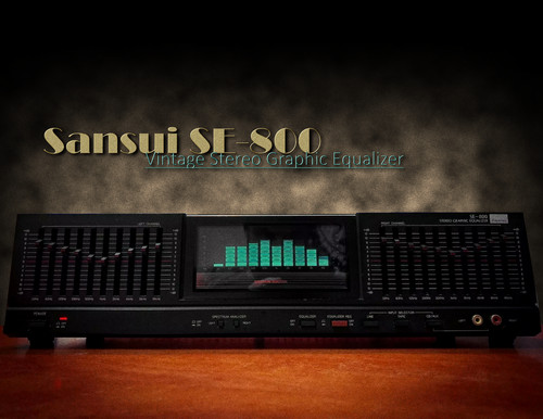 Sansui 800 rare - sansui, se-800