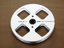 Uher bobina metal 12,7 cm. - aluminium 5" take-up spool