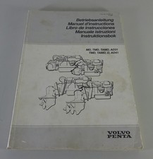 Manuale uso e manutenzione motori Volvo Penta 31+41 MD/TMD/TAMD/AD/D 09/1992