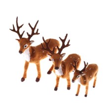 20cm RENNA PELUCHE DECORAZIONE