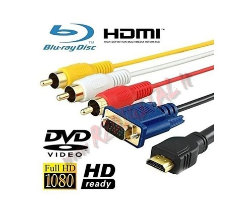 Cavo adattatore hdmi vga - hdmi, to