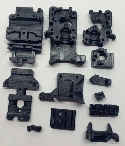 Prusa mk3s parti - parti, stampate