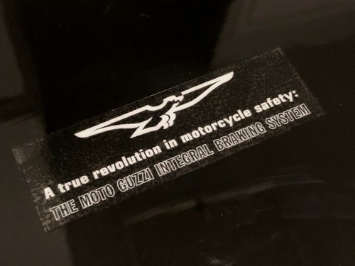 Adesivo serbatoio moto guzzi - adesivo,