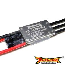 Tenshock TS-AX60-Pro Regolatore elettronico di velocità brushless ESC 60A per alianti