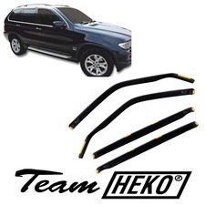 Deflettori HEKO adatti per Bmw X5 E53 2001-2006 5 porte 4 pezzi