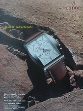 PUBLICITE TUDOR CHRONOGRAPHE