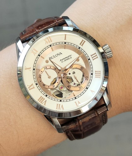 Bulova automatic skeleton - bulova,