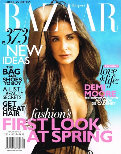 Harper bazaar magazine demi - harper's,