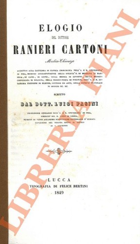Pagini luigi elogio del - luigi,